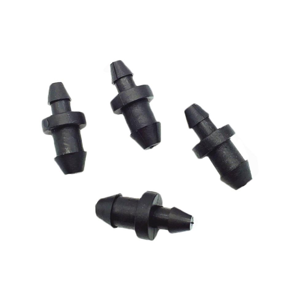 40 Pcs 1/4' And 1/8' Plug End Cap Lid Barbed Connector Hose Connector For Garden Drip 3/5mm & 4/7mm Hose Plastic Hose Fitting