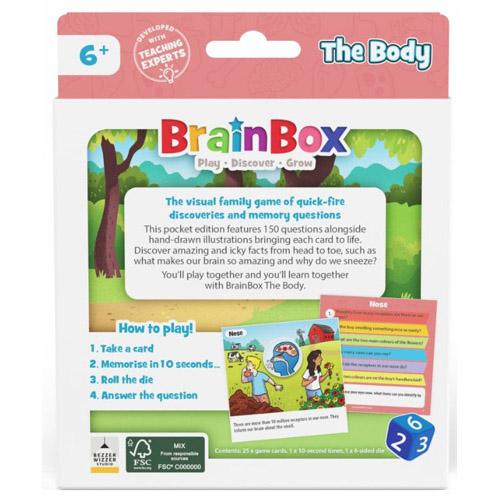 BrainBox Pocket The Body Стратегическая игра