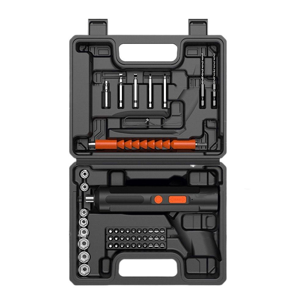 Аккумуляторная беспроводная электрическая отвертка с USB-зарядкой, литиевая батарея, легкая, электрическая дрель-шуруповерт, прецизионная электрическая отвертка