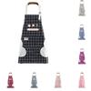 Водонепроницаемый регулируемый фартук различных стилей, легко носить, милый кухонный фартук