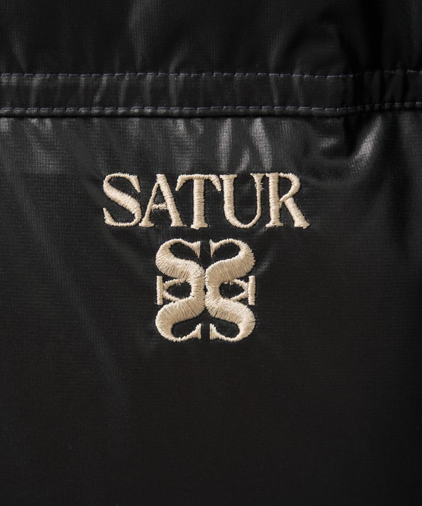 Satur Hooded Puffer Duck Down Jacket Black