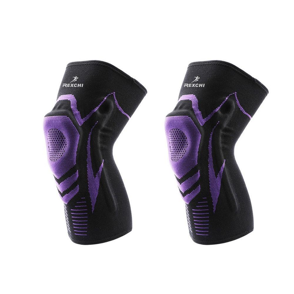 1 пара наколенников с гелевыми подушечками для надколенника и боковыми стабилизаторами, наколенники для разрыва мениска, ПКС, артрита, облегчения боли в суставах