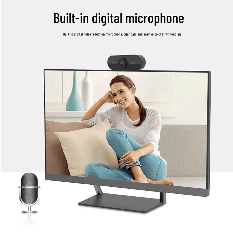 USB 1080P HD Webcam for Desktop and Laptop