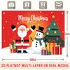 Party Backdrop Flat Multi Layered Celebrations Event Backdrop Decoration Front Door Decor