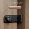 Zinc Alloy Combination Coded Lock 3 Digit Coded Coded Lock New Cabinet Password Locks  Drawer