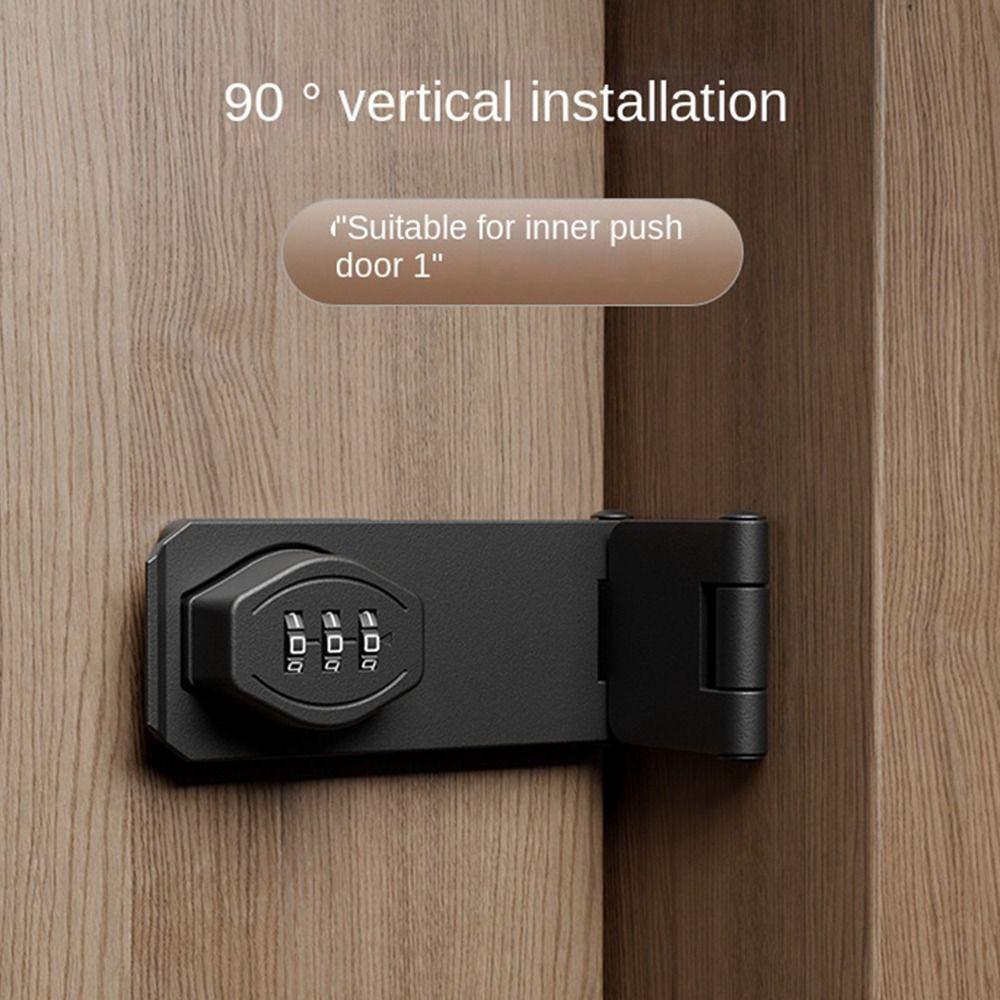 Zinc Alloy Combination Coded Lock 3 Digit Coded Coded Lock New Cabinet Password Locks  Drawer