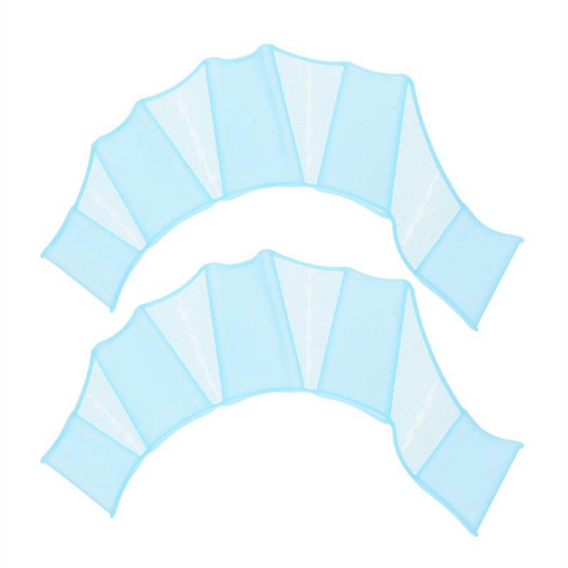 Silicone Webbed Swimming Gloves for Adults & Children - Diving & Snorkeling Gear