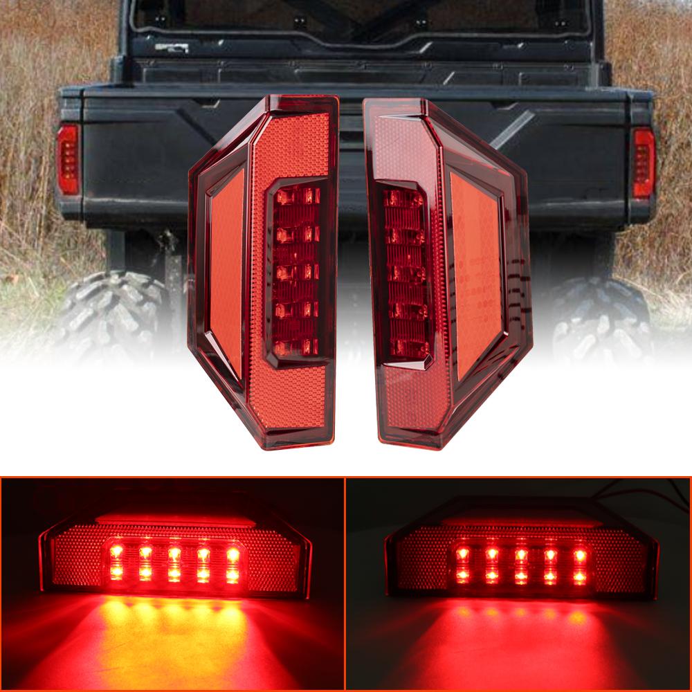 Для Polaris Ranger General CREW 570 900 XP 1000 RGR UTV Задний фонарь в сборе 2412774 Задний стоп-сигнал красный левый и правый