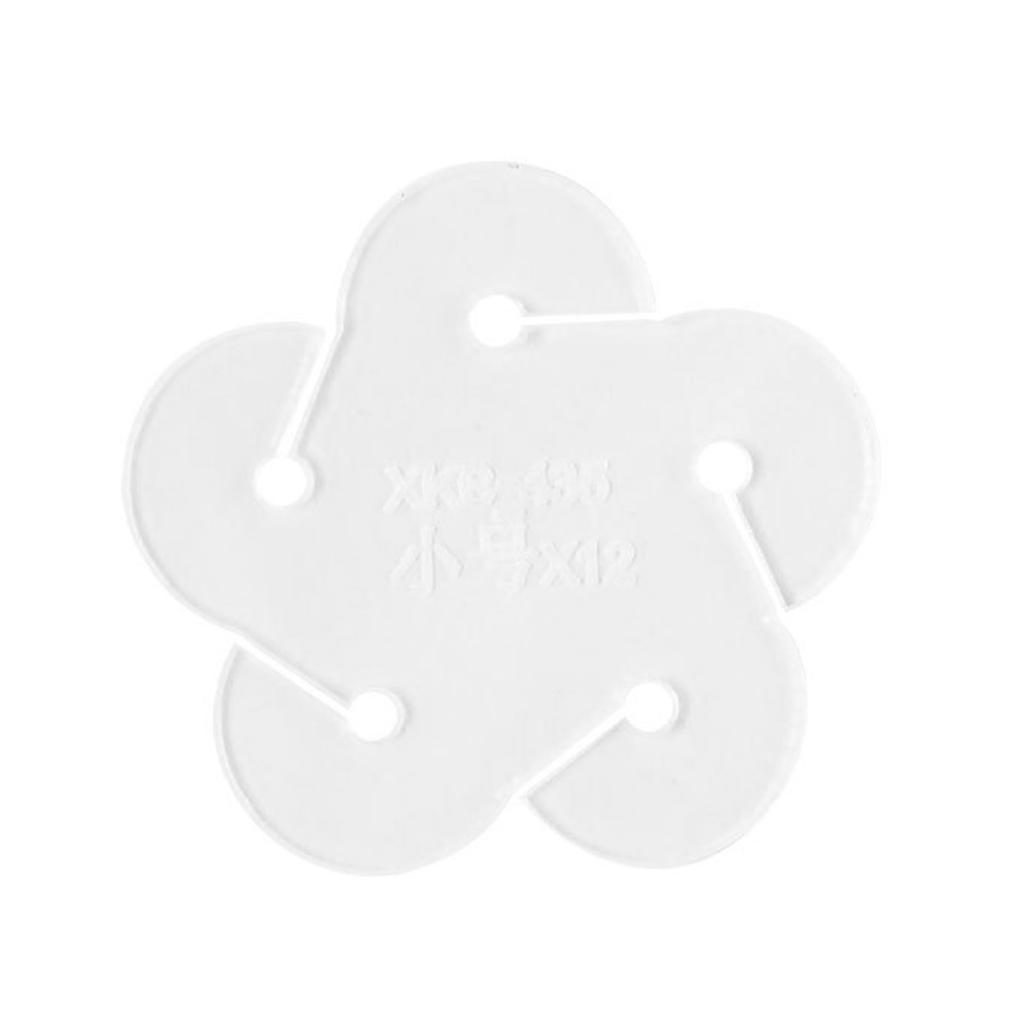 Transparent Acrylic Templates Wallet Pattern Acrylic Stencils Keychains Pattern Acrylic Templates for Leather Crafts