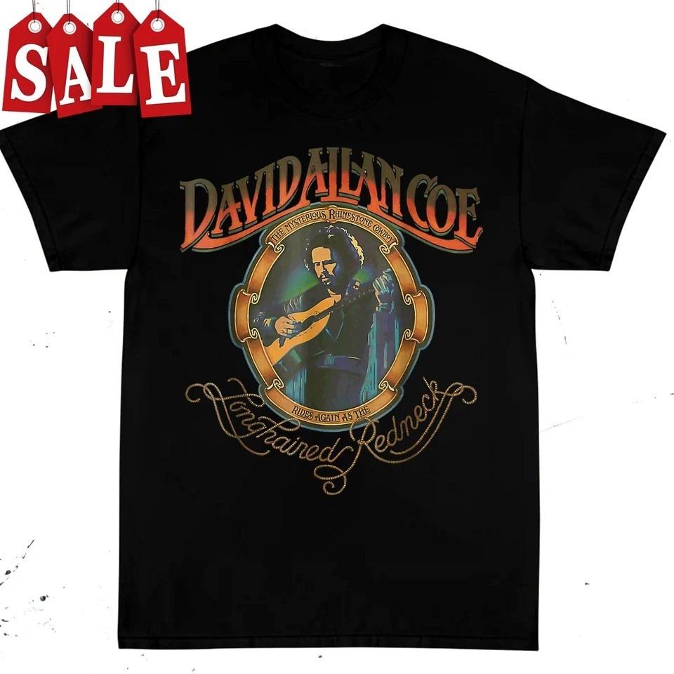 Новый Популярный Концертный Унисекс Футболка David Allan Coe Все Размеры E1181