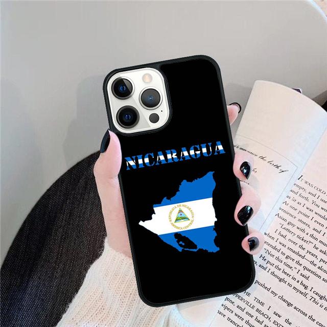 Nicaragua Flag Phone Case Cover For iPhone 17 Air 15 16 14 13 12 Pro Max 11 Pro Max Plus Coque Shell