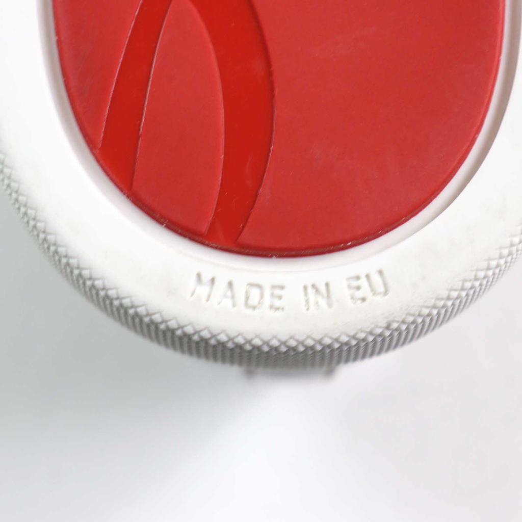 Excellent Christian Louboutin Slip-on Ivory Brown Patent leather mens 42 Used