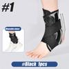 1-Piece Lace Up Stabilizing Ankle Brace with Boa Closure System Upgraded Ankle Support Ankle