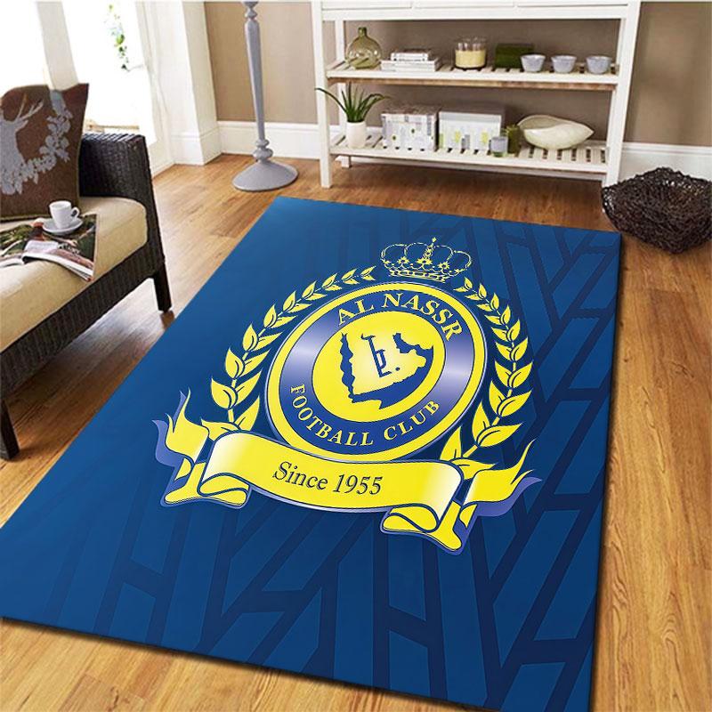 Ковер Al-Nassr FC для гостиной, спальни, дома, декора дивана, игровая нескользящая напольная подстилка для детей