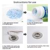 Powerful Dredge Clog Remover Drain Pipe Basin Cleaner Toilet Kitchen Pipe Deodorization Dredging Agent Sink Pipe Dredge Powder