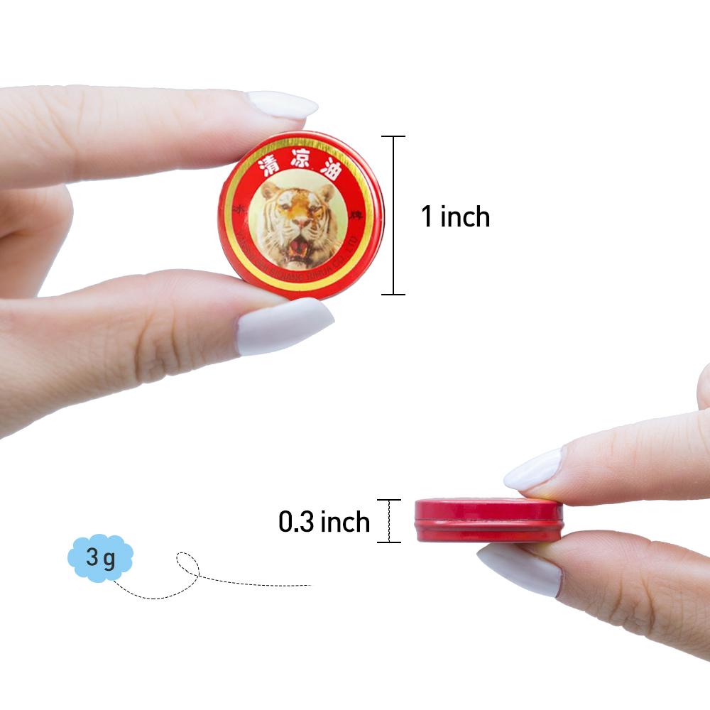 Охлаждающее масло «Голова тигра» для полевых работ, средство от комаров, освежающее масло против зуда