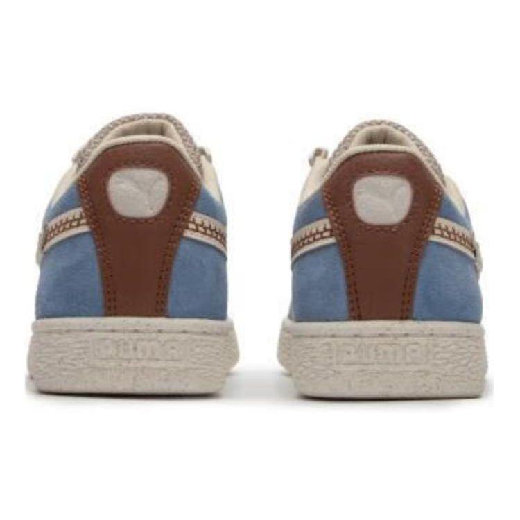 Puma Suede Expedition Unisex Sneakers Blue Zen-Blue Brown-Mushroom 395783-01