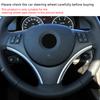 Steering Wheel Trim Sticker for BMW E90 E92 E93 2005 - 2012 E82 E87 2004 - 2011 X1 E84 2009 - 2016 Car Cover Protector