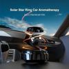 Solar Power Car Air Freshener Solar Rotation Suspension Aromatherapy Auto Fragrance Accessories Perfume Diffuser