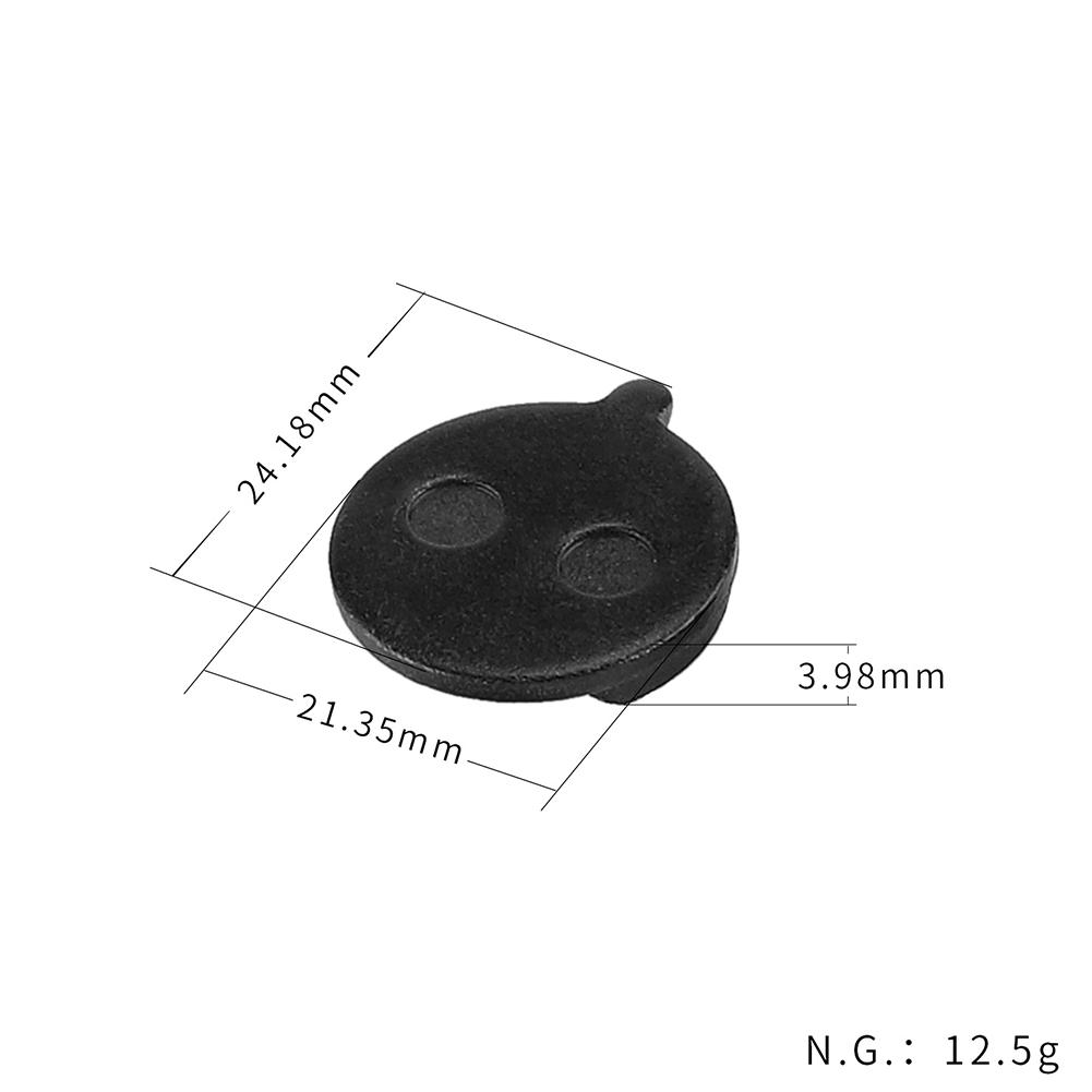 Тормозные колодки 24x21x4mm Черные тормозные колодки Горные велосипеды