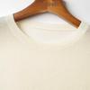 Women's Elegant Slim-Fit Wool Blend Long Sleeve Base Layer Sweater