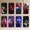 Чехол для телефона Anime O-Overlord для iPhone 17, 16, 15, 14, 13, 12 Plus, Max, Мягкий силиконовый, Черный