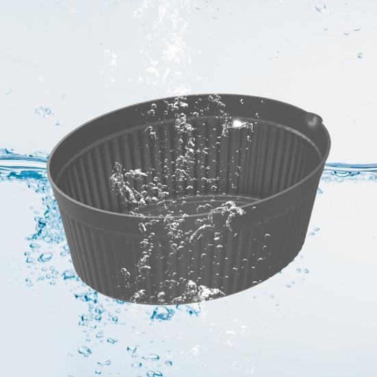 Подкладка для плиты, практичная многоразовая однотонная кастрюля 7QT 8QT с медленным отделением, кухонные аксессуары