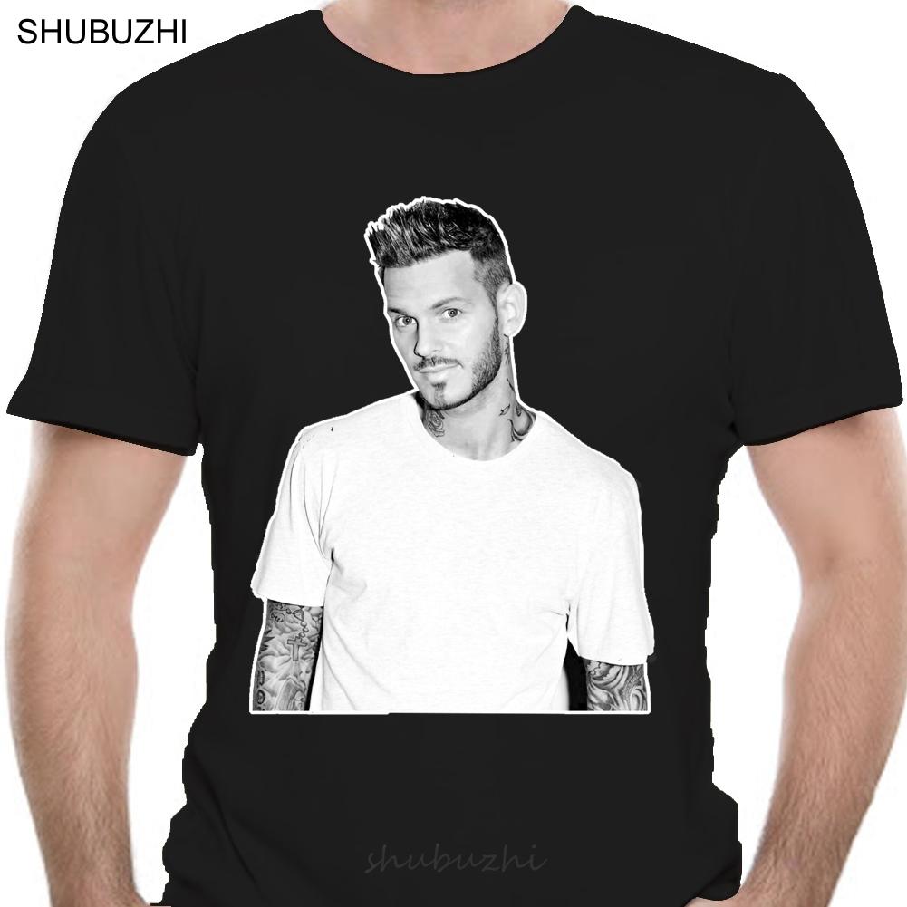 Men T Shirt TShirt Matt Pokora said MPokora the handsome black tshirts Women TShirt