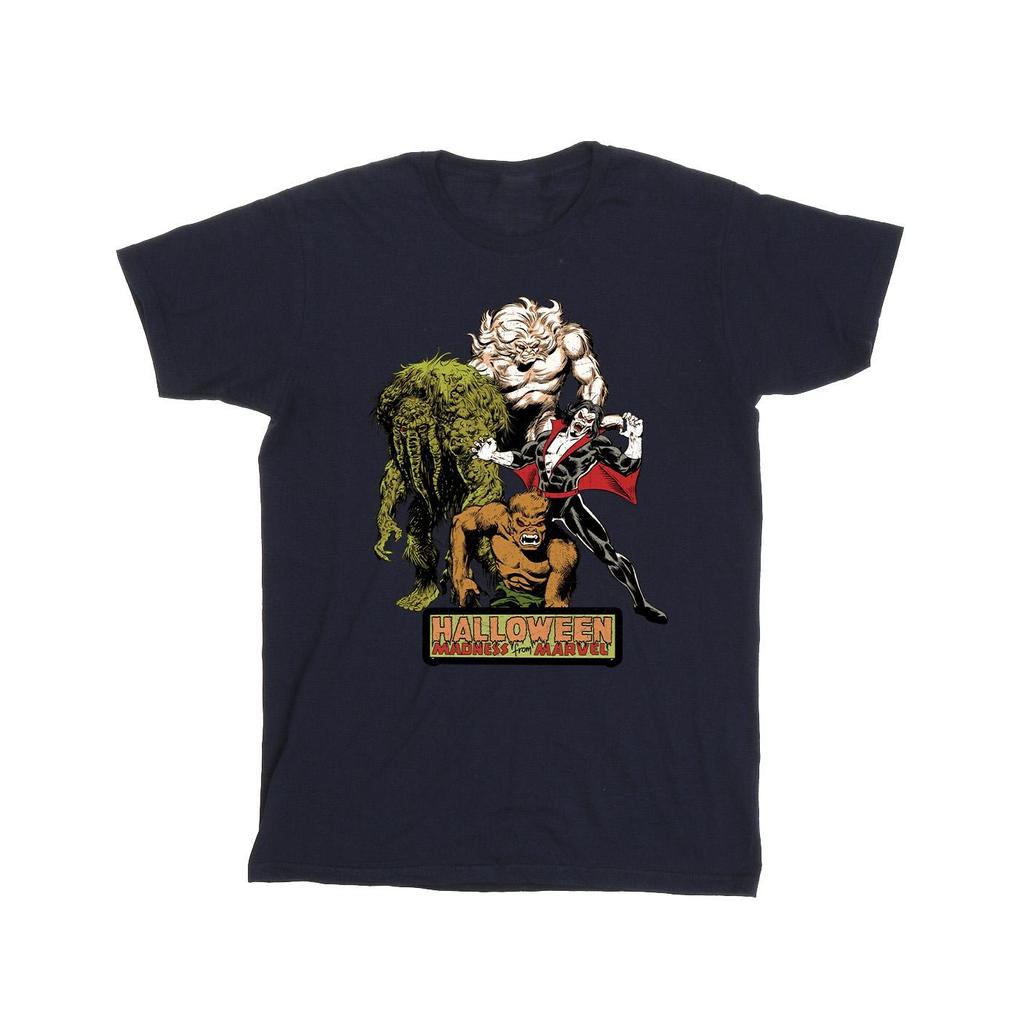 Marvel Mens Halloween Monsters T-Shirt