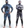 5mm Camouflage Neoprene Fleece-Lined Two-Piece Diving Wetsuit for Spearfishing