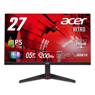 Игровой монитор Acer IPS Full HD Matte 200 Гц sRGB AMD FreeSync Premium HDR10 HDMI DisplayPort с терминалом Nitro VG270X1bmiipx 27 дюймов 0,5 мс 99% 2.0