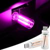2PCS Car USB Lights Car Atmosphere Lamp with Touch Dimmable, Portable Mini Glass Bottle LED Bulb Night Lights for Vehicle Bedroom Hallway Camping