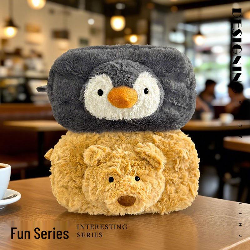 Cute Little Coconut Doll: Caramel Biscuit House Plush Toy & Children's Decoration Gift