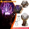 Creative Glowing Halloween Witch Crystal Ball Deluxe Celestial Magic Skull Finger Plasma Ball Halloween Home Spooky Decoration