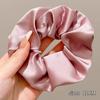 Extra Large Satin Scrunchie: Elegant Women's Hair Tie & Ponytail Holder