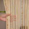 Door String Curtain Decorative Wall Panel Room Divider Fringe Curtain Tassel Screen Blind for Home Office Bedroom Living Room Wedding