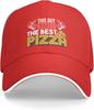 Best Pizza Makes Guy Baseball Cap Polyester Adjustable Sandwich Hat Casual Sports