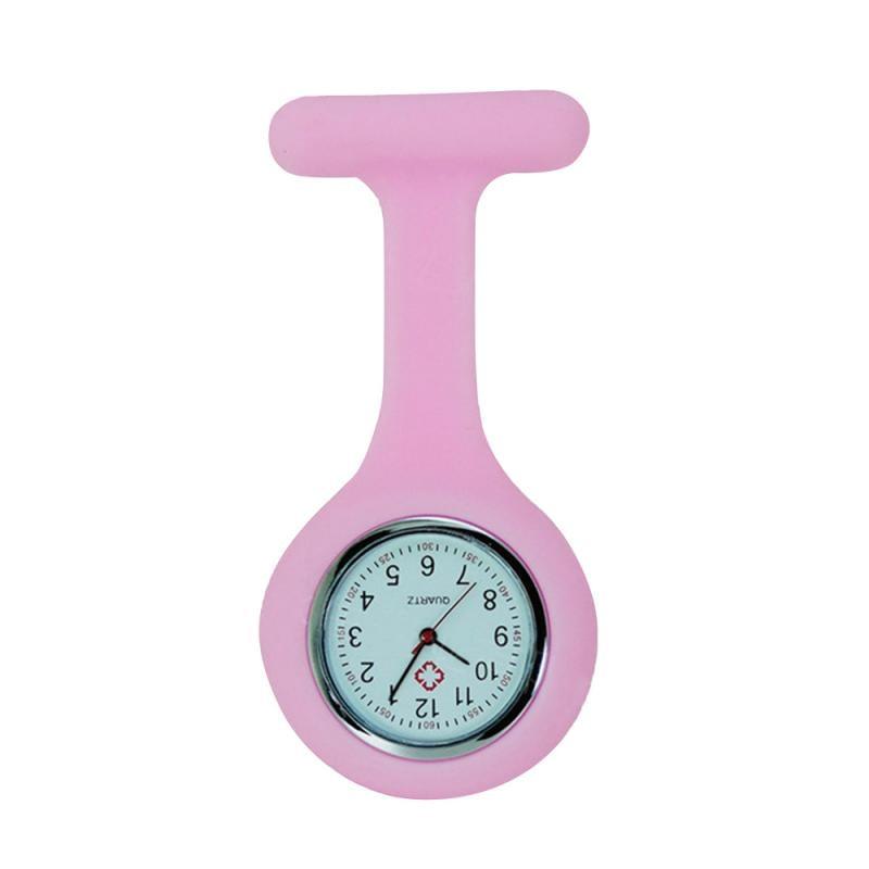 High Quality Silicone Nurse Watch Solid Medical Pocket Watch Pin Pocket Watch Hanging Watch Brooch Decor Quartz