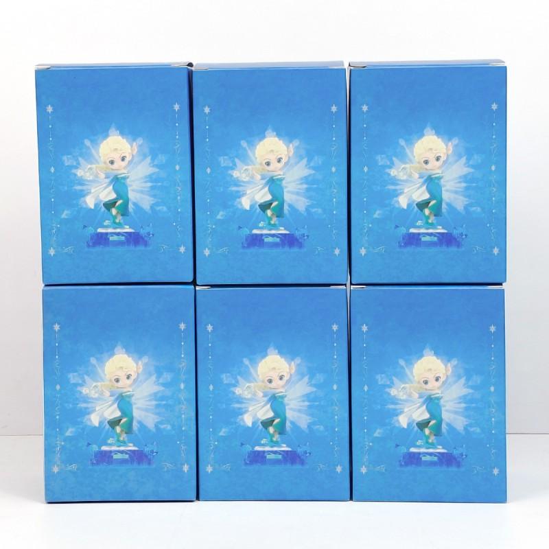 Elsa Anna Frozen Princess Blind Box Figure Collectible PVC Toy Desk Decor Kids Gift 9-12cm