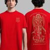 2026 Saint Michael The Archangel Adult HighQuality Printed Cotton Tee Unisexs Clothing Unisexs Summer Fashionable Trend T Shirt