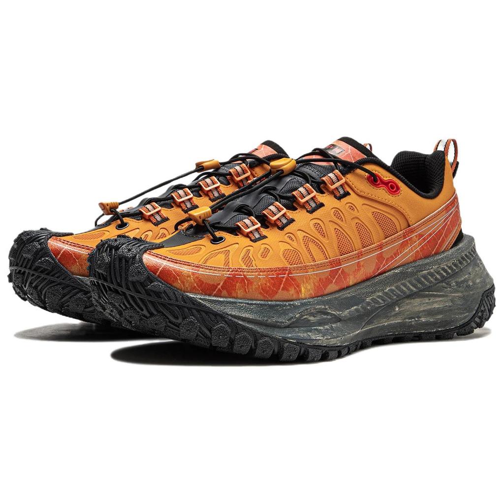 Li Ning Youxia CRC Trend Sports Низкие повседневные туфли унисекс повседневные туфли Malt-Orange AZGU083-3