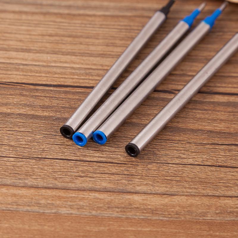 3 шт./5 шт. металлические стержни 0,5 мм для шариковой ручки-роллера, деловые ручки, стержни для шариковой ручки длиной 11 см, канцелярские принадлежности для офиса и школы