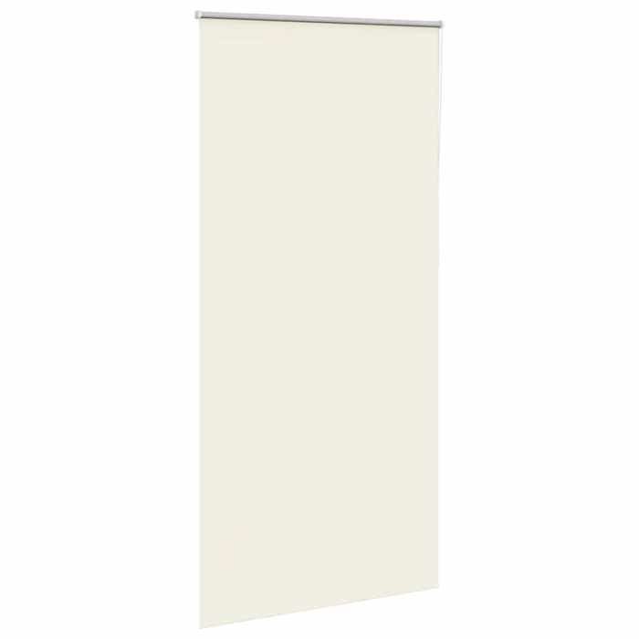 VidaXL Roller Blind Blackout Off-white 90x210cm Fabric Width, Day and Night Blind, Kitchen Blind, Blind 4011698