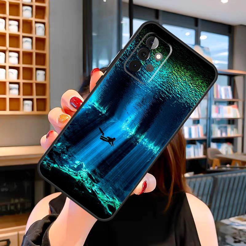 Scuba Diving Diver Case For Samsung Galaxy A05 A16 A56 A36 A26 A54 A34 A14 A52 A32 A12 A13 A33 A53 A15 A35 A55