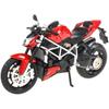 1/12 DUCATI Streetfighter V4 Карбоновый Красный Литой Игрушечный Транспорт Коллекционные Хобби Модель Мотоцикла Игрушки Детские Подарки на День Рождения