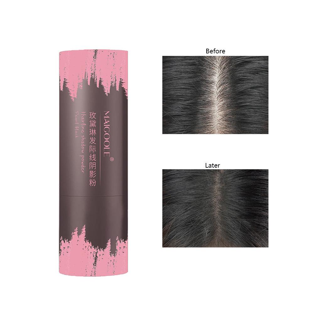 Volumizing Hair Fluffy Powder Instantly Black Root Cover Up Natural Hair Filling Hair Line Shadow Powder Hair Concealer Coverage