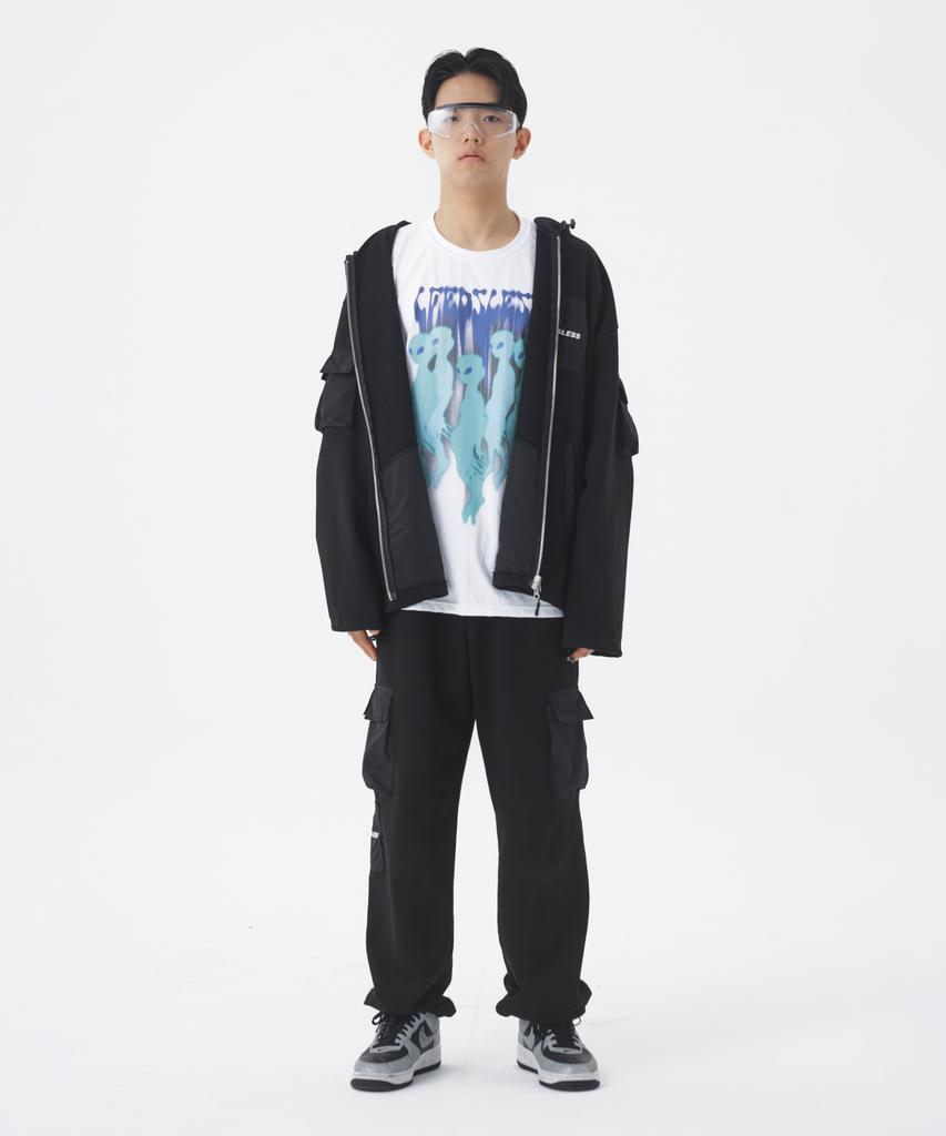 LEEDSLESS Leedsless Space Cargo Pants [Black]
