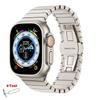 Ремешок из нержавеющей стали для Apple Watch Band Ultra 3/2/1 49мм 45мм 41мм 44мм 42мм 46мм Металлический звеньевой браслет iWatch 11 10 9 8 7 6 5