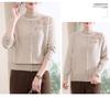 2025 Stylish Winter Fleece Top for Middle-Aged & Elderly Women - Half-High Collar Cozy Sweater with Plus Velvet Base Layer