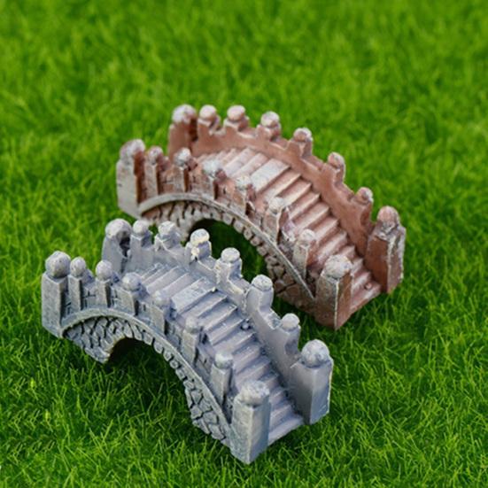 2шт ретро арочный мост аквариум микропейзаж миниатюрные украшения